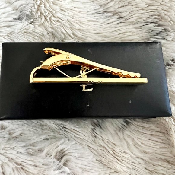 Like New Tie Clip in Vintage Yves Saint Laurent Box YSL - Picture 9 of 14